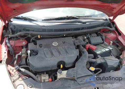 2010 Nissan Versa 1.8S из США, поврежденный, VIN 3N1BC1AP9AL461433